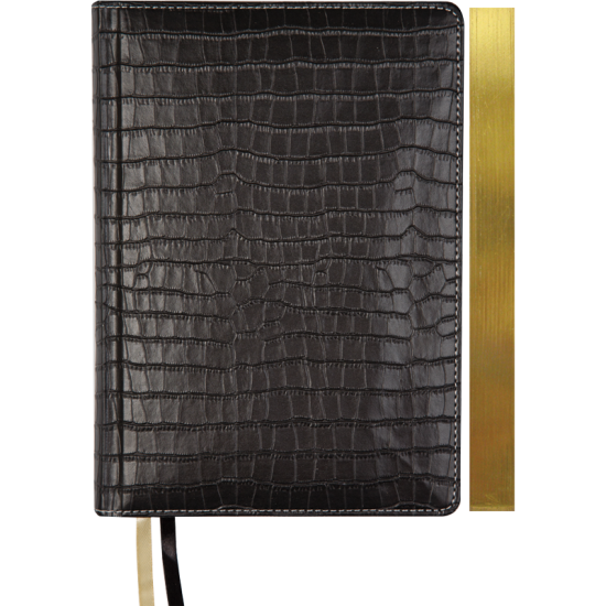 Plānotājs - piezīmju klade Wild A5, bez datuma, melna