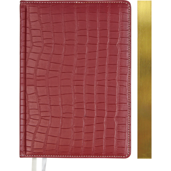 Plānotājs - piezīmju klade Wild A5, bez datuma, bordo