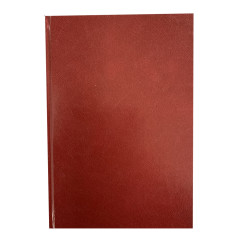 Plānotājs Kreska 2026 A5, dienas atvērums, bordo