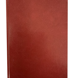 Plānotājs Kreska 2026 A5, dienas atvērums, bordo