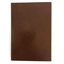 Plānotājs Kreska 2026 A5, dienas atvērums, brūns