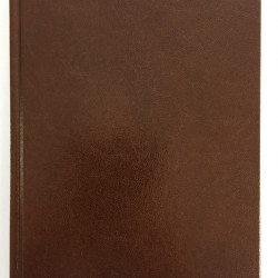 Plānotājs Kreska 2026 A5, dienas atvērums, brūns