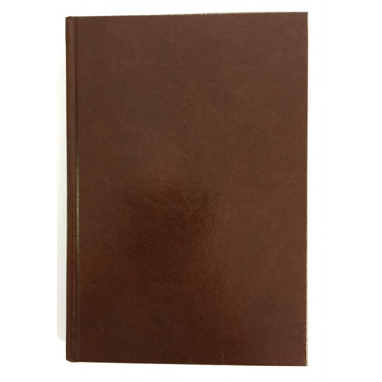 Plānotājs Kreska 2026 A5, dienas atvērums, brūns