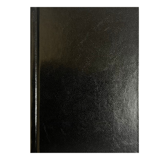 Plānotājs Kreska 2026 A6, dienas atvērums, melns