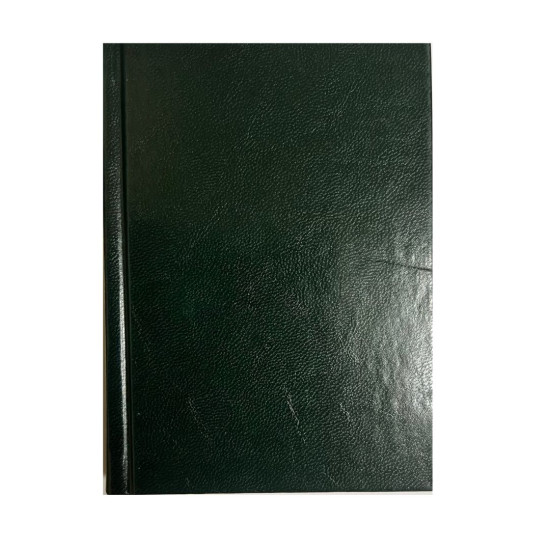 Plānotājs Kreska 2026 A6, dienas atvērums, zaļš