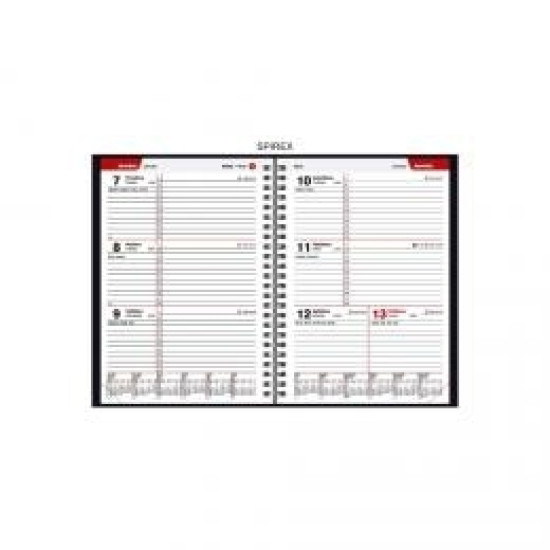 Satura bloks Spirex Nedēļa A5