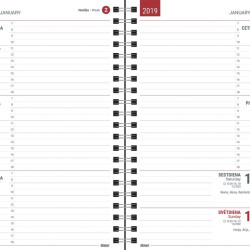 Satura bloks Tempo Nedēļa, 134x184mm