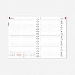 Satura bloks Unika Nedēļa A5