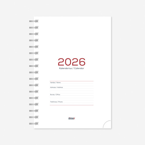 Satura bloks Unika Nedēļa A5