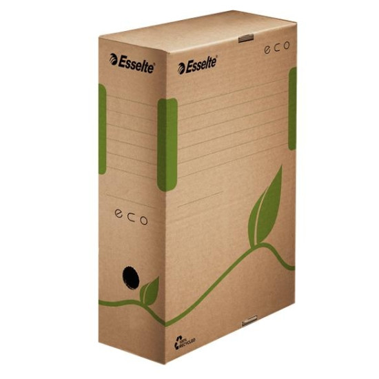 Архивный ящик Esselte Eco 100 из переработанного картона FSC