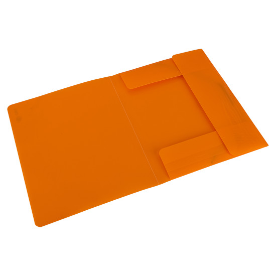 Mape ar gumiju Deli Rio A4, plastikāta, asorti