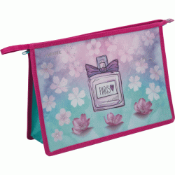 Mape ar rāvējslēdzēju deVente Perfume A4, 400mikr., 33x23x10cm