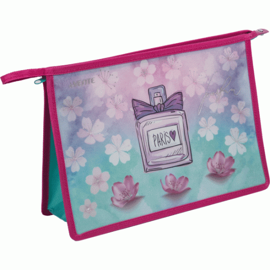 Mape ar rāvējslēdzēju deVente Perfume A4, 400mikr., 33x23x10cm