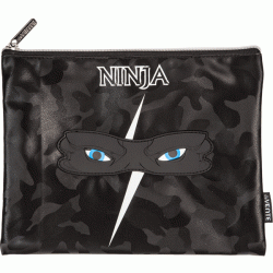 Папка для тетрадей DeVente Ninja A5 антивандальная искусственная кожа