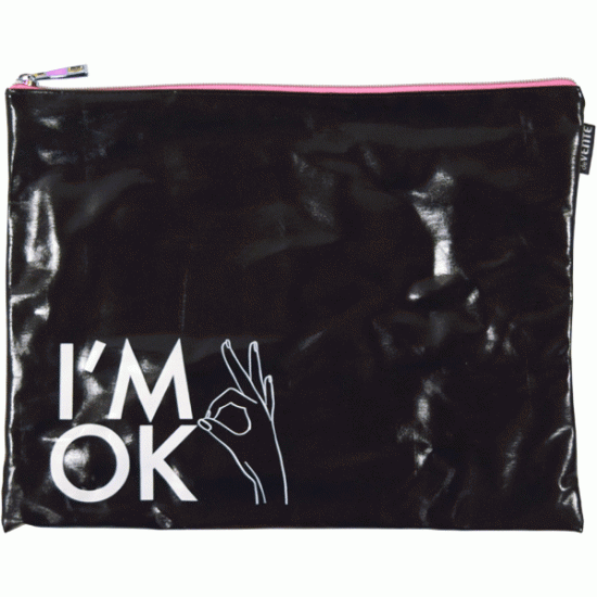 *Mape ar rāvējslēdzēju deVente, Im OK, A4, 34x25x1cm