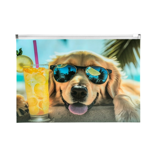 Mape ar slīdošu slēdzi Panta Plast CHILLOUT DOG, A4