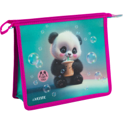 Mape ar rāvējslēdzēju deVente Yummy Panda A5, 24.3x20x8cm