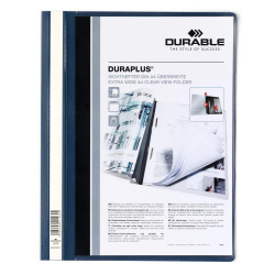 Папка Durable DuraPlus A4+ с карманом