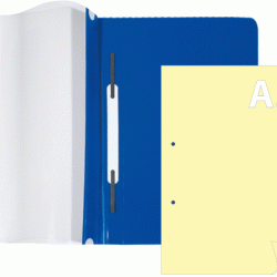 Mape-ātršuvējs Durable A5, PP, melna