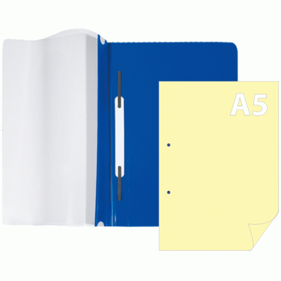 Mape-ātršuvējs Durable A5, PP, melna