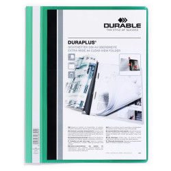 Папка Durable Duraplus A4 с карманом