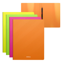 *Mape-ātršuvējs NEON Erich Krause A4, ar atsperes stiprinājumu, asorti