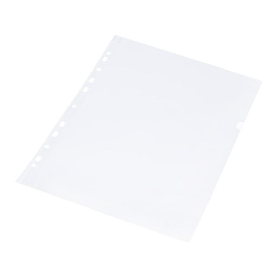 Mape-stūrītis Panta Plast A4, 200mikr, 25gab/iep, caurspīdīgs