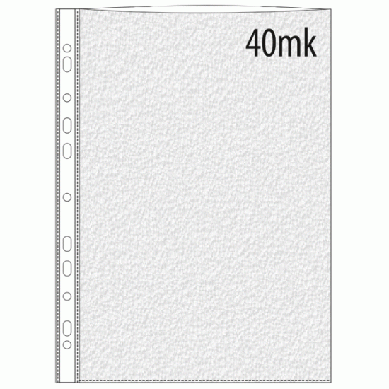 Kabatas OFFICE PRODUCTS A4, matētas, 40 mk (100)*