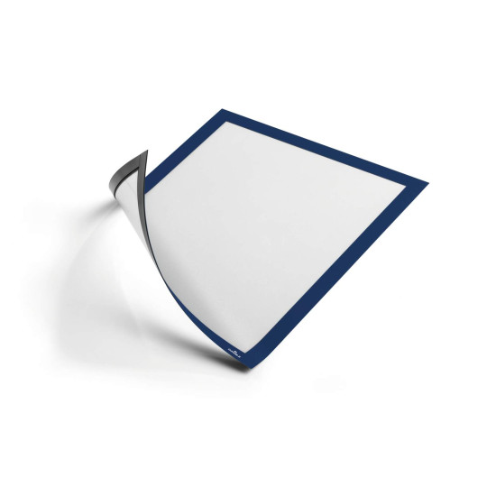 Держатель Durable "DURAFRAME Magnetic", Blue, Магнитный Замок