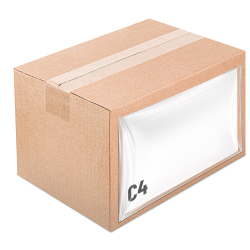 Пакет для документов, Самоклеящийся, Clear