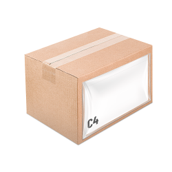 Пакет для документов, Самоклеящийся, Clear