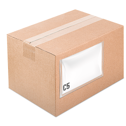 Упаковочный Конверт College Для Накладных, Самоклеящийся, Clear.