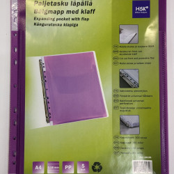 Кармашки HSK Кенгуру с клапаном, Violet