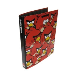 Папка на кольцах Euromic Angry Birds Pattern 2 кольца 35мм A4 3.5см