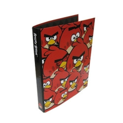 Папка на кольцах Euromic Angry Birds Pattern 2 кольца 35мм A4 3.5см