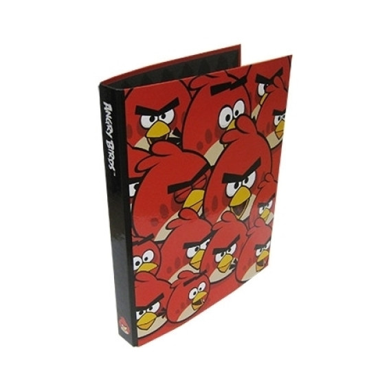Папка на кольцах Euromic Angry Birds Pattern 2 кольца 35мм A4 3.5см