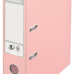 Папка-регистратор Esselte Solea No1 PP A4 75мм Персиковый