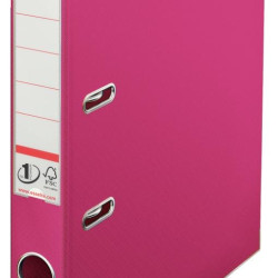 Mape-reģistrs Esselte No.1 Power PP, A4, 5cm, fuksijas