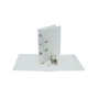 Mape-reģistrs College A4, 7cm, PP+PP, balts