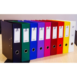 Mape-reģistrs College A4, 7cm, PP+PP, balts