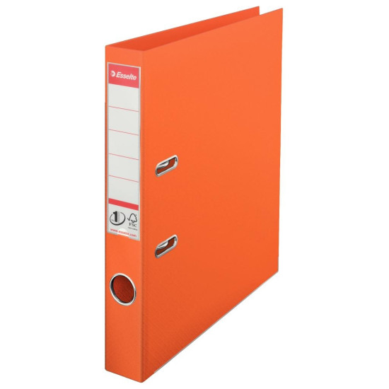 Mape-reģistrs Esselte No.1, Power, PP, A4, 5cm, oranžs