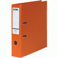 *Mape-reģistrs DATEX CLASSIC, A4, 7,5 cm, oranžs