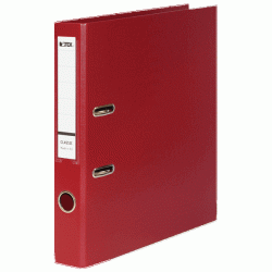 *Mape-reģistrs DATEX CLASSIC, A4, 5 cm, bordo