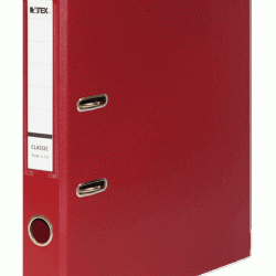 *Mape-reģistrs DATEX CLASSIC, A4, 5 cm, bordo