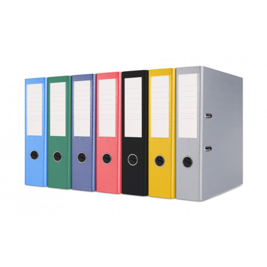 Mape-reģistrs BASIC, A4, 7,5 cm, tumši zils