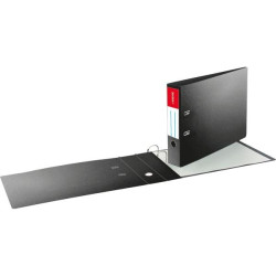 Mape-reģistrs deVente, A3, horizontāls, 7.5cm, PP+PP, melns