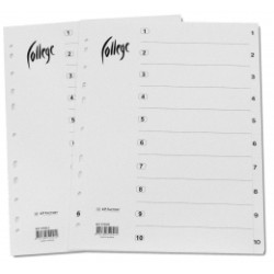 Разделители College "KF152031", White, Повышенная Прочность