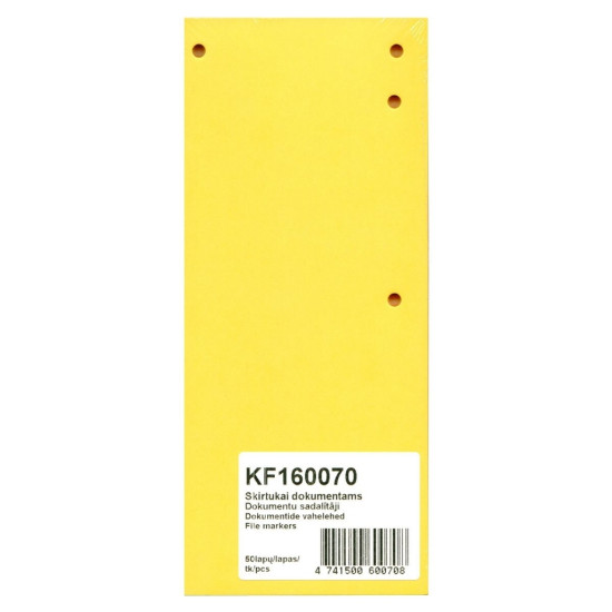 Разделители College "IG50", Mustard Yellow, Прочные