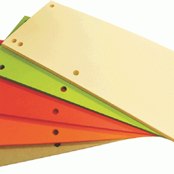 Sadalitāji reģistriem OFFICE PRODUCTS (100), asorti