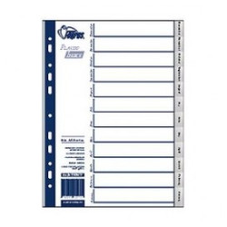 Разделитель A4+(245x297mm) FORPUS (Jan.-Dec.)